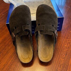 Birkenstock Boston, Mocha Size 41, great condition!